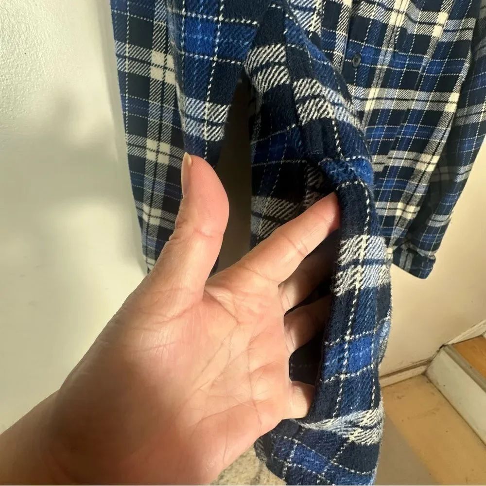 ORVIS FLANNEL CAMISOLA - Picture 7 of 12